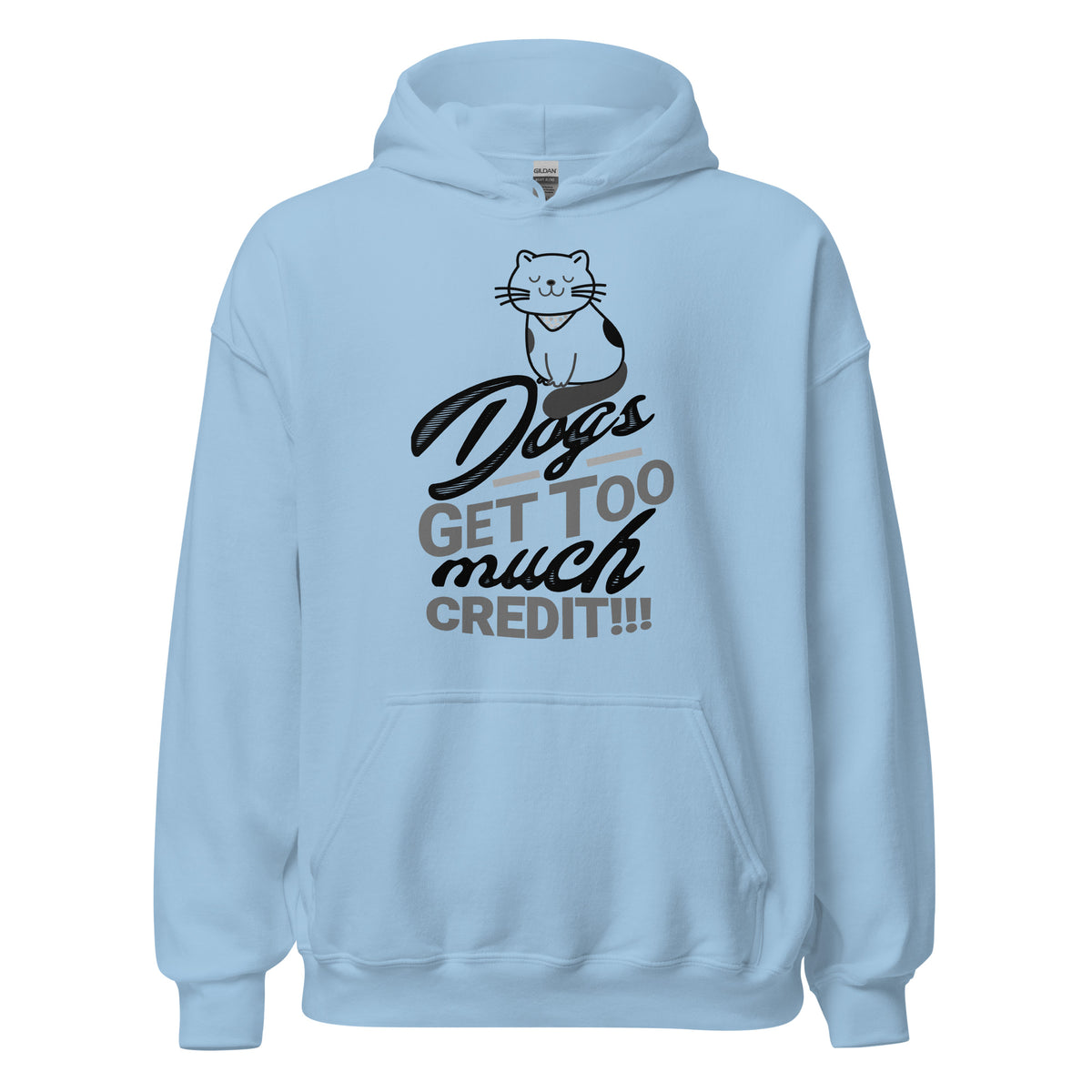 Dogs Get Too Much Credit B&amp;W