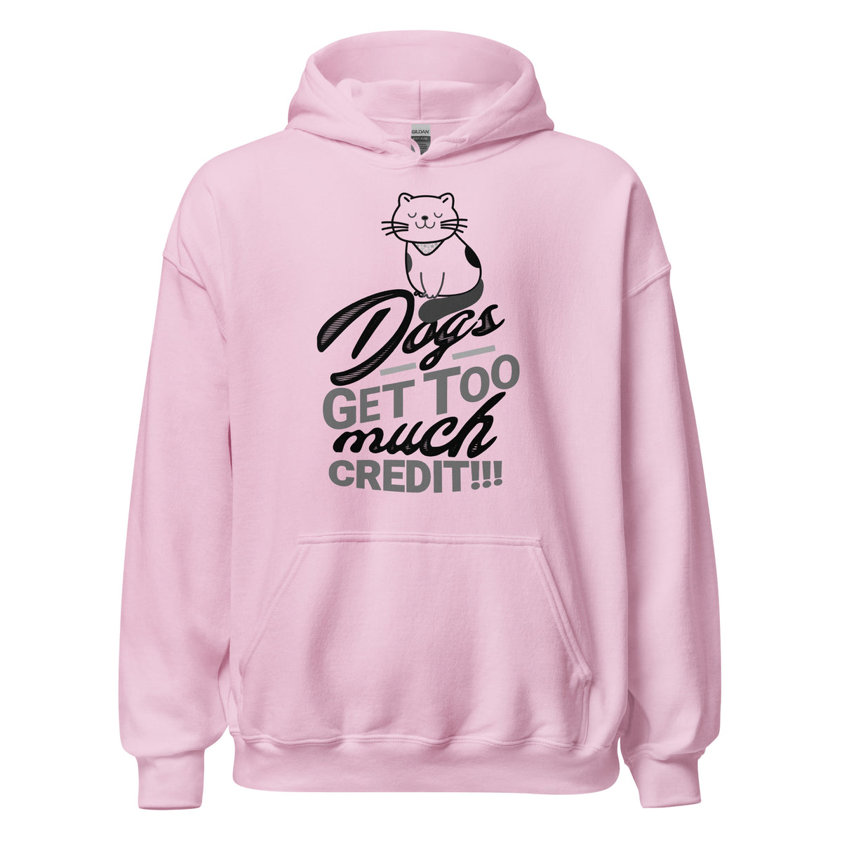 Dogs Get Too Much Credit B&amp;W