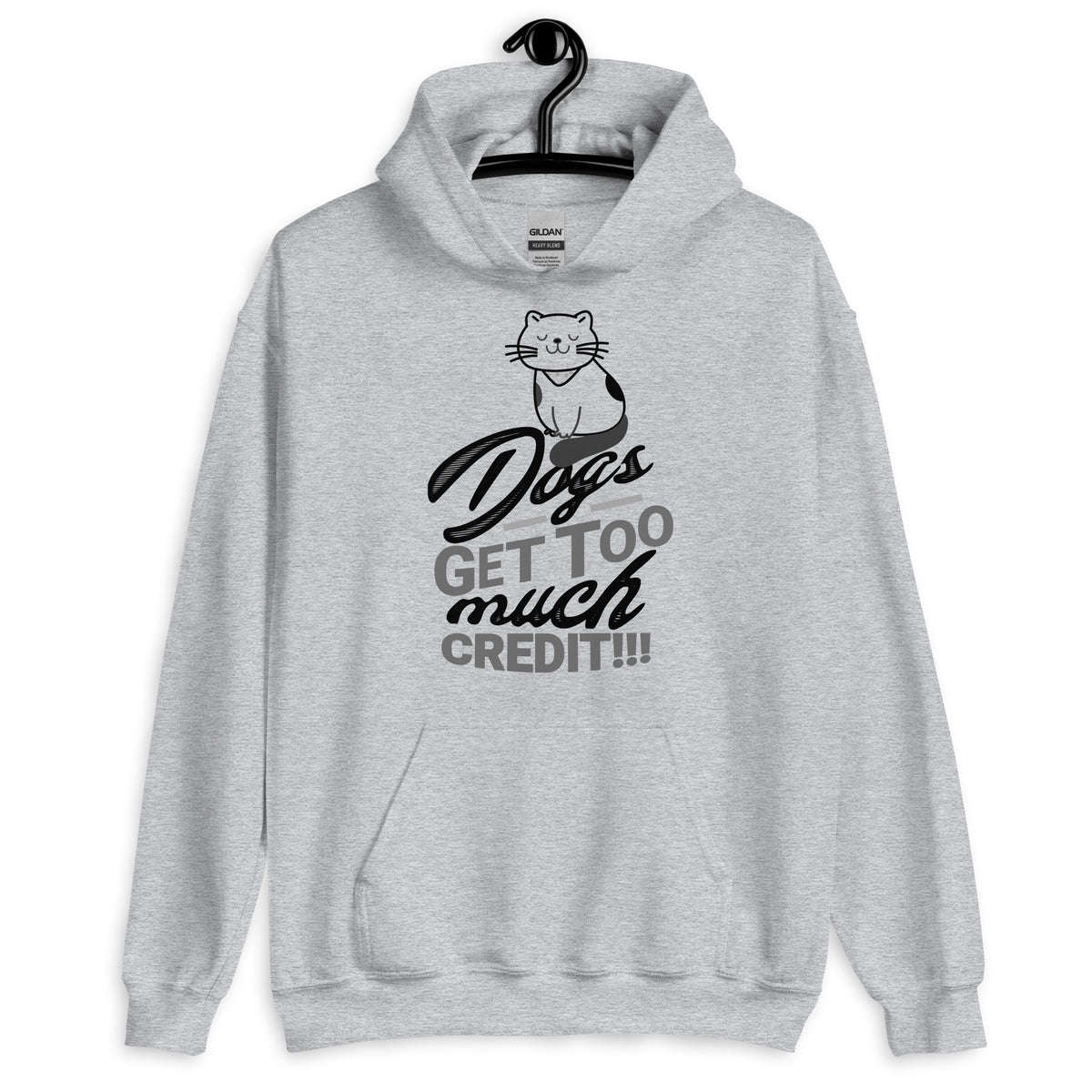 Dogs Get Too Much Credit B&amp;W