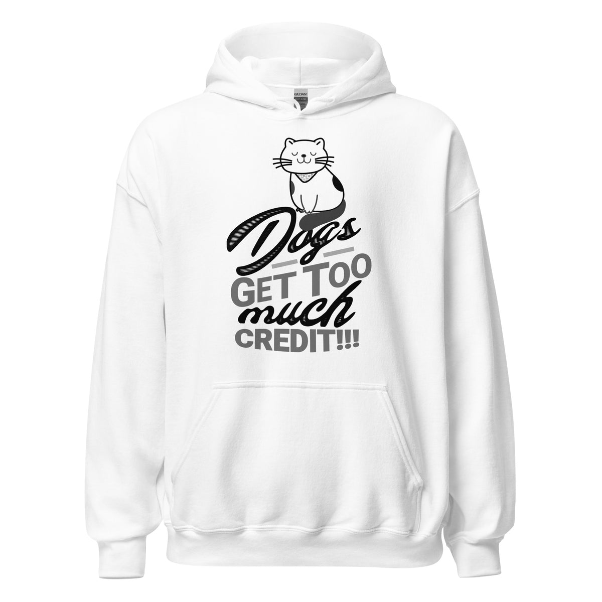 Dogs Get Too Much Credit B&amp;W