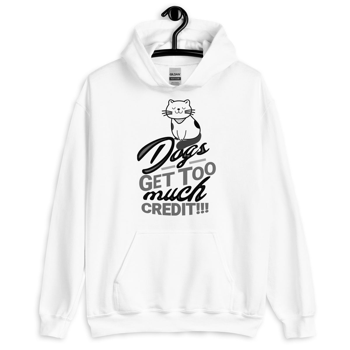 Dogs Get Too Much Credit B&amp;W