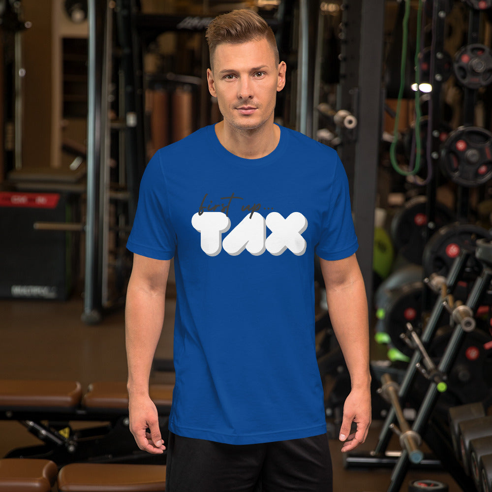 First Up Tax White 2