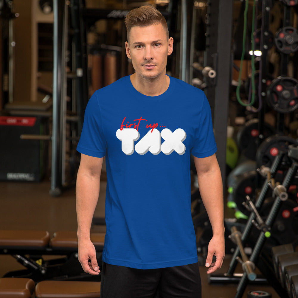 First Up Tax White 1